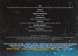 Premiere program: The Hitchhiker's Guide to the Galaxy